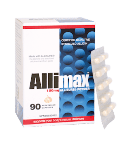 Allimax International Limited Allimax 180 mg 90 vegcaps A00260