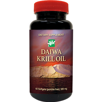 Daiwa Health Development Krill Oil 60 softgels D01602