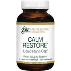 Gaia Herbs Professional Solutions Calm Restore Liquid Phyto Cap 60 vegcaps G50507
