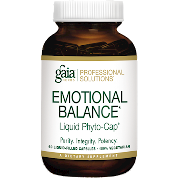 Gaia Herbs Professional Solutions Emotional Balance 60 liquid vegcaps G50484
