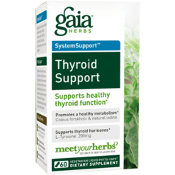 Gaia Herbs Thyroid Support 60 liquid capsules THYR8