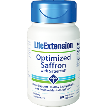Life Extension Optimized Saffron 60 vcaps L43260