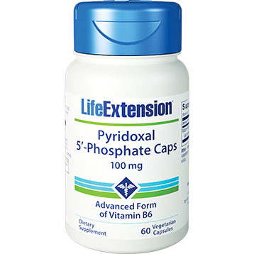 Life Extension Pyridoxal 5 Phosphate 100mg 60vcaps L01217