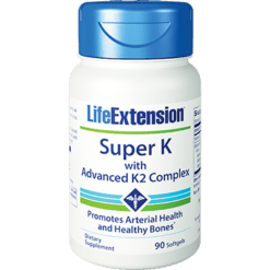 Life Extension Super K w Advanced K2 Comp 90 softgels L83495