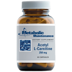 Metabolic Maintenance Acetyl L Carnitine 250 mg 60 caps ACET4