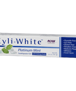 NOW XyliWhite Toothpaste Platinum Mnt 6.4 oz N8091