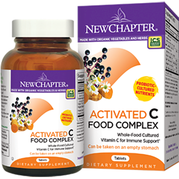 New Chapter Activated C Food Complex 60 tabs NC6295