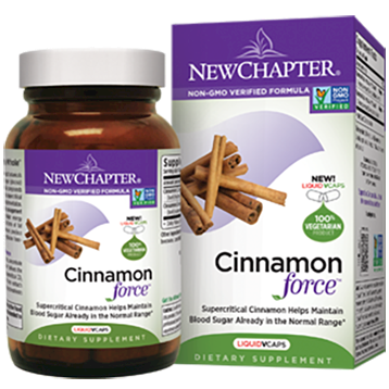 New Chapter Cinnamon Force 60 liquid capsules N40381