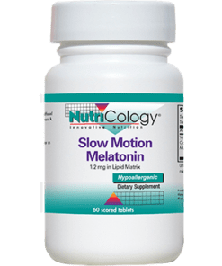 Nutricology Slow Motion Melatonin 60 tablets N52231