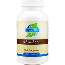 Priority One Vitamins Adrenal 250 mg 180 caps ADR43