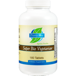 Priority One Vitamins Super Bio Vegetarian 180 tabs SUP73