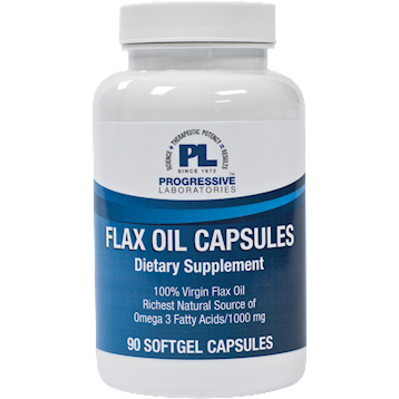 Progressive Labs Flax Oil 1000 mg 90 gels FLAX7