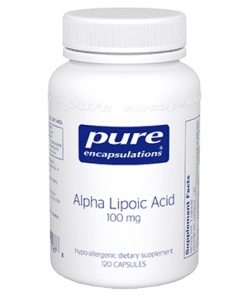 Pure Encapsulations Alpha Lipoic Acid 120 vcaps ALP11