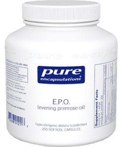 Pure Encapsulations E.P.O. evening primrose oil 250 gels EPO2