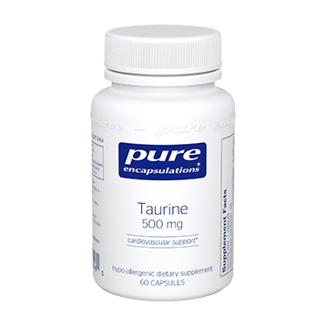 Pure Encapsulations Taurine 500 mg. 60 vcaps TAU10