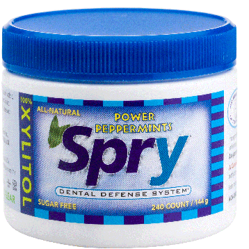 Xlear Spry Xylitol Mints Peppermint 240 ct XL7070